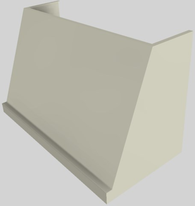 Vent-A-Hood® 48" Wall Mounted Range Hood-Biscuit-1