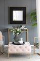A & B Home Smoked Blue Vase-4
