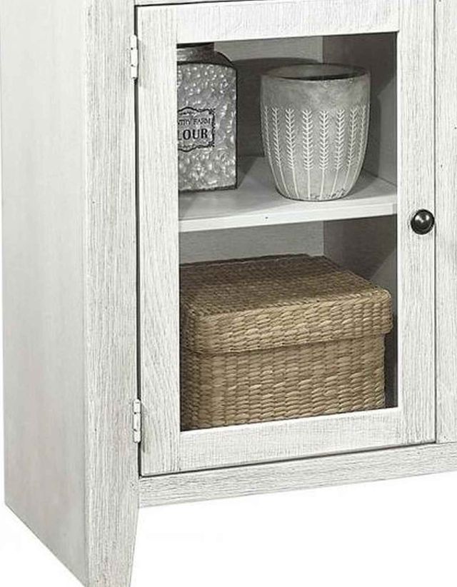 aspenhome® Eastport Drifted White 65" Highboy Console with 2 Doors-2