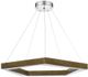 Cal® Lighting & Accessories Metz Pine/Silver Pendant-0