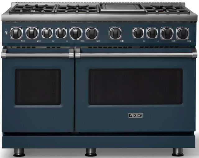 Viking® 7 Series 48'' Squall Pro Style Dual Fuel Range with Griddle-0