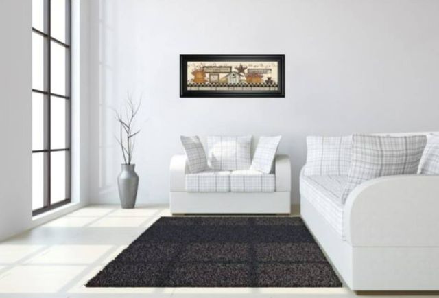 Classy Art Love Makes A House A Home by Linda Spivey Wall Art-3