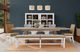 Riverside Furniture Rosalie White Caps Display Cabinet-1