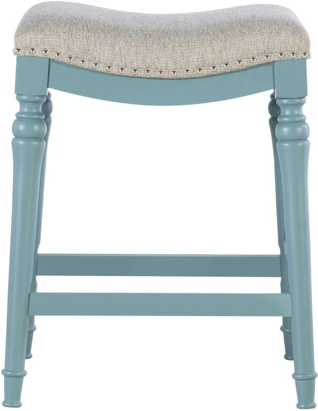 Powell® Lockhart Blue Big and Tall Counter Stool-3