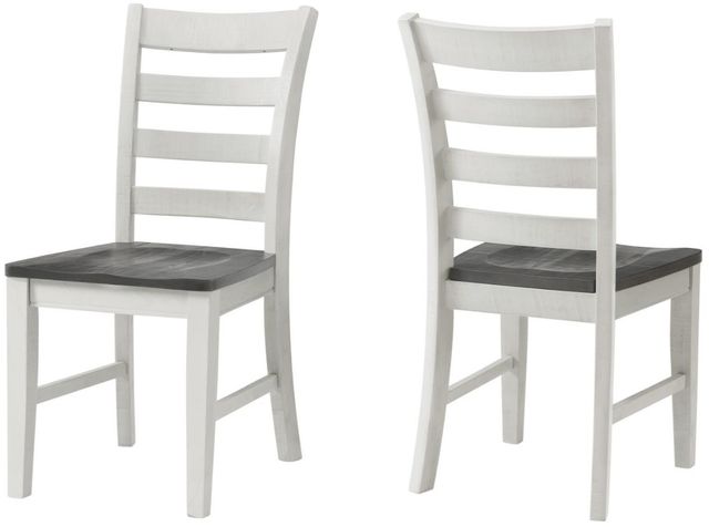 Martin Svensson Monterey 2-Piece Black/White Dining Chair Set-0