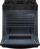 Whirlpool® 30'' Black Smart Slide-In Gas Range with No Preheat Mode and Slow Cook-1