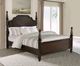 Coaster® Andover Dark Oak Eastern King Poster Bed-4