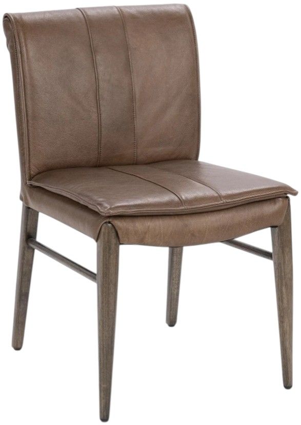 Classic Home Lynden 2-Piece Maple Brown Dining Chair Set-2