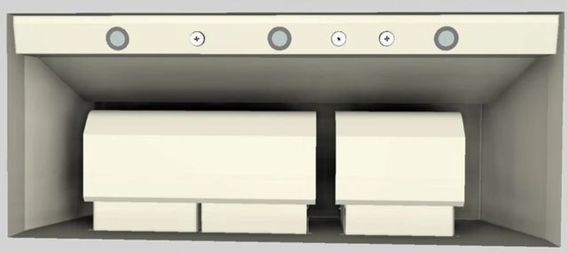 Vent-A-Hood® 48" Biscuit Wall Mounted Liner Insert-2
