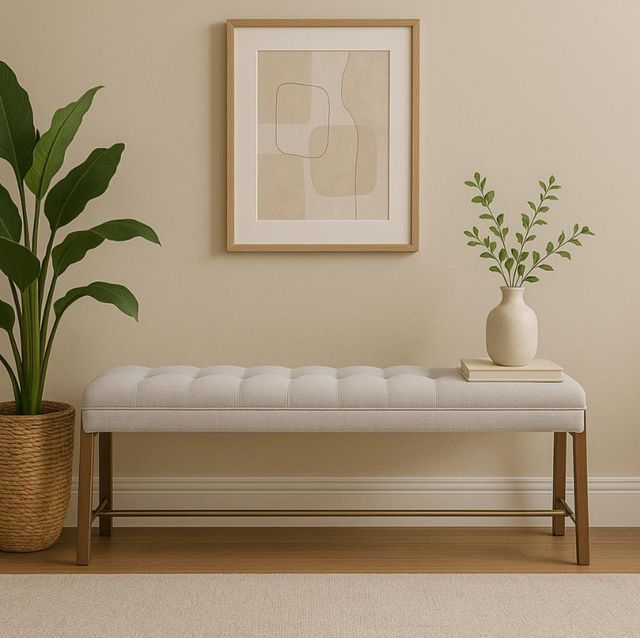 Bernards Elure Latte Dining Bench-1