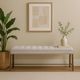 Bernards Elure Latte Dining Bench-1