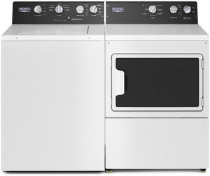 Maytag® Commercial White Laundry Pair