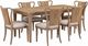 Liberty Furniture Sheridan Pointe 7-Piece Natural/Vintage Natural Optional Rectangular Dining Table Set-0