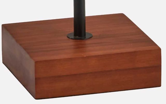 Adesso® Trudy Walnut Floor Lamp -1