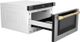 ZLINE Autograph Edition 1.2 Cu. Ft. Stainless Steel/Gold Microwave Drawer-4