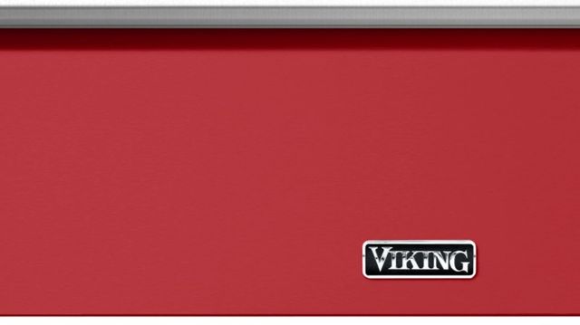 Viking® 3 Series 30" San Marzano Red Warming Drawer-2