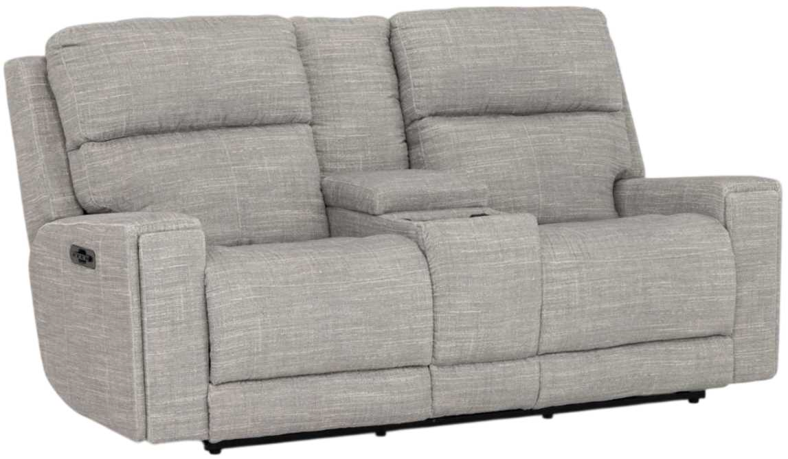 Stanton™ Customizable 895 Power Headrest/Lumbar Deluxe Reclining Console Loveseat with with Wireless Remote Sound Heat and Massage