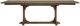 Bernards Tarrington Almond Counter Trestle Dining Table-3