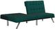 dhp furniture® Emily Green Convertible Futon-1