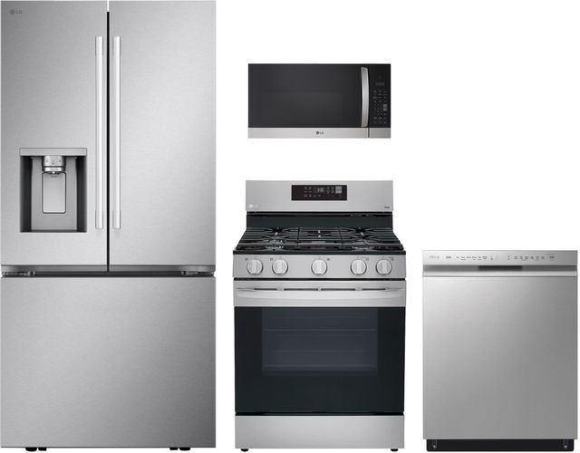 LG 4 Piece Stainless Steel Kitchen Package-0
