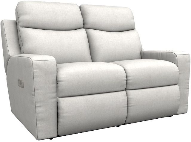 La-Z-Boy® Emmons Sand Power Reclining Loveseat with Headrest-0