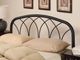 Coaster® Anderson Black Full/Queen Headboard with Arches-0