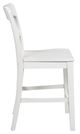 Signature Design by Ashley® Chadworth White Bar Stool-3