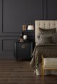 Currey & Company Genevieve Beige Shimmer Gold Bench-4