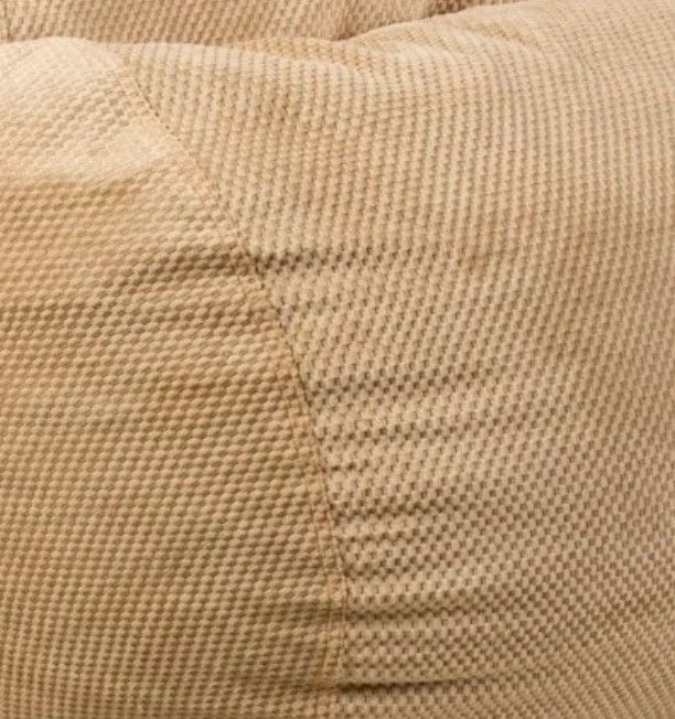 CordaRoy's® Original Tan Chenille King Bean Bag Chair-3