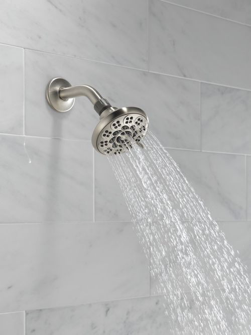 Peerless Universal Showering Components Brushed Nickel 6-Setting Shower Head-3