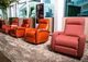 American Leather® Customizable Adley Fabric 41" Swivel Power Recliner-1