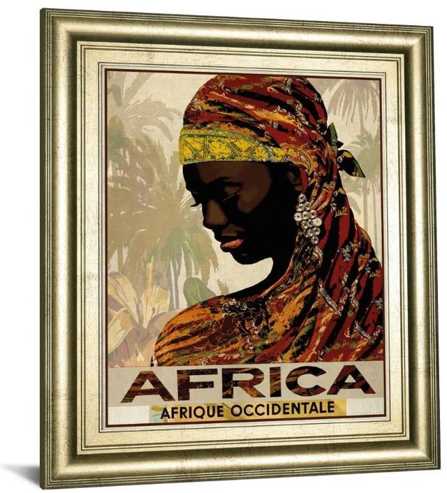 Classy Art Vintage Travel Africa by the Portmanteau Collection Wall Art-1