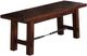 Winners Only® Retreat Brown Dining Bench-0