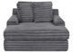 Franklin™ Bellini Cloud Dark Gray Chaise Lounger-2
