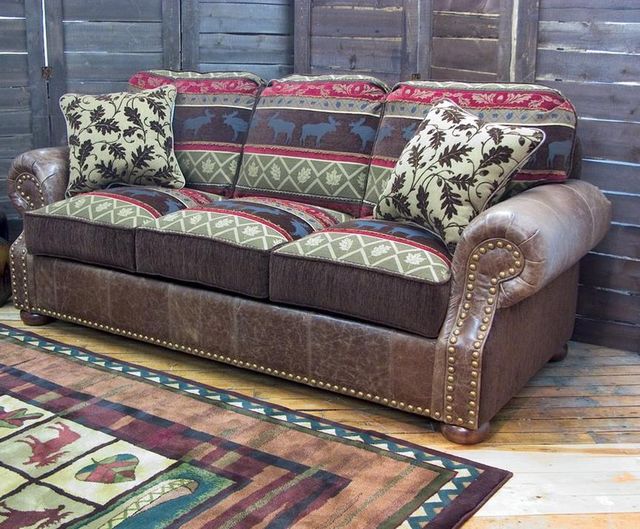 Marshfield Furniture Emerson (Leather) Dark Brown Loveseat-0