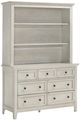 Intercon San Mateo Rustic White Youth Bookcase-1