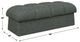 Uttermost® Harlem Lake Blue/Moss Green Bench-4