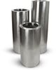 Le Present Satino Cylindra Stainless Steel 44" Planter-1