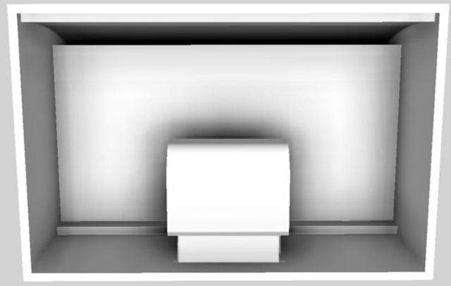 Vent-A-Hood® 36" White Wall Mounted Range Hood-3