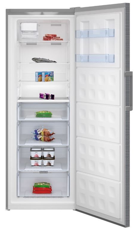Beko 13.8 Cu. Ft. Stainless Steel Upright Freezer-5