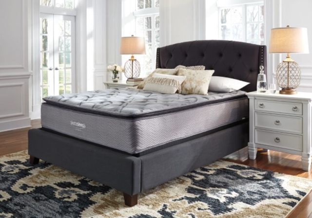 Sierra Sleep® By Ashley® Curacao 2-Piece 14" Plush Pillow Top and Best Adjustable Base King Mattress Set-3