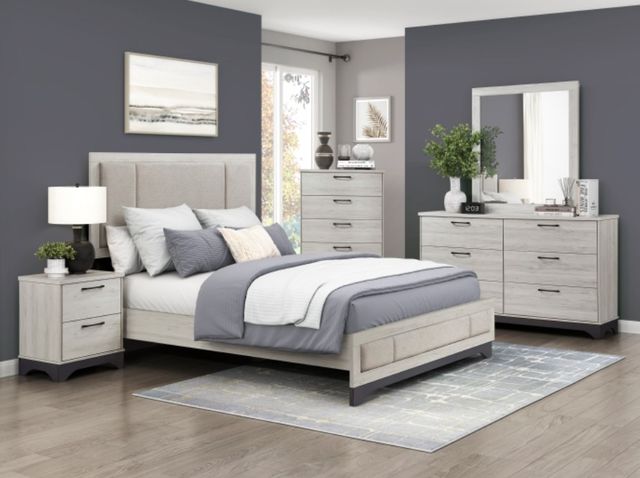 Homelegance® Westport Gray/White Oak Chest-1