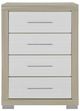 Global Furniture USA Emma Natural/White Chest-1
