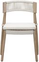 TOV Furniture Gata 2-Piece Cream/White Wash Linen/Wooden Outdoor Dining Chair Set-3