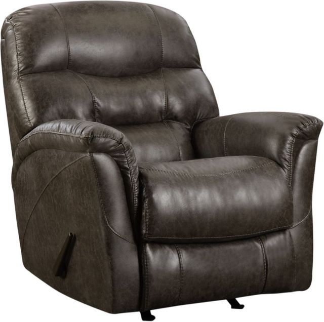 HomeStretch Sierra Charcoal Manual Rocker Recliner-0