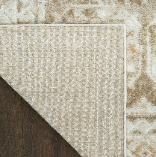 Nourison Home™ Dekor Ivory/Taupe Indoor 5'x7' Area Rug-4