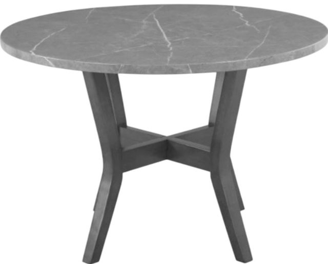 American Wholesale Furniture Shannon 5-Piece Gray Dining Set-1