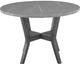 American Wholesale Furniture Shannon 5-Piece Gray Dining Set-1