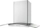 Whirlpool® 36" Glass Island Hood-Stainless Steel-1