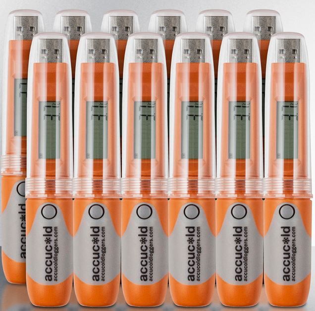 Accucold® Orange Portable Data Logger-0